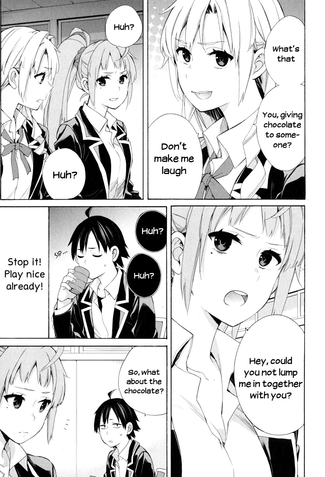 Yahari Ore No Seishun Rabukome Wa Machigatte Iru. - Mougenroku Chapter 53 #5