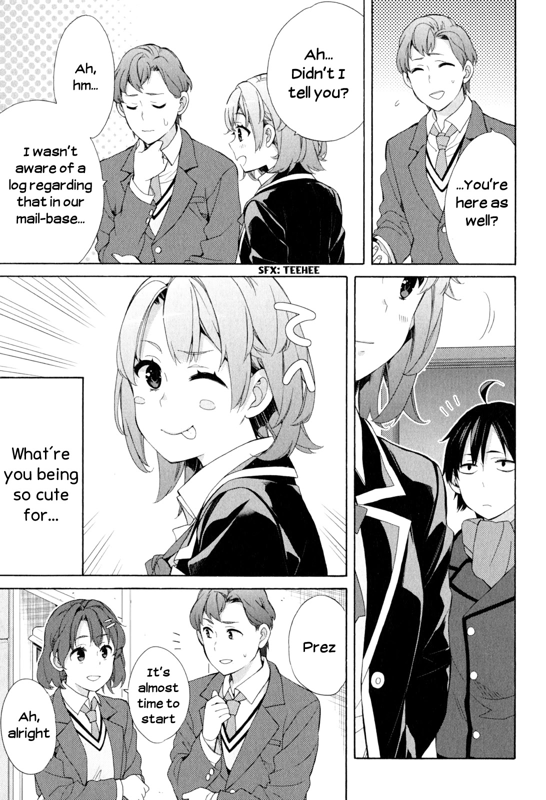 Yahari Ore No Seishun Rabukome Wa Machigatte Iru. - Mougenroku Chapter 53 #19