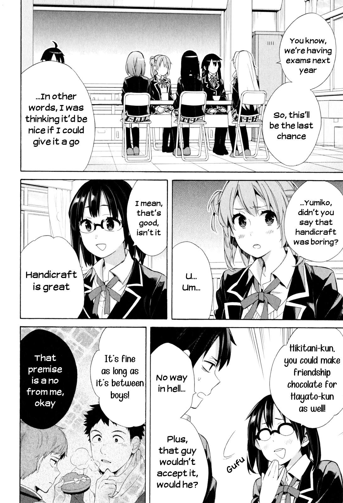 Yahari Ore No Seishun Rabukome Wa Machigatte Iru. - Mougenroku Chapter 52 #26