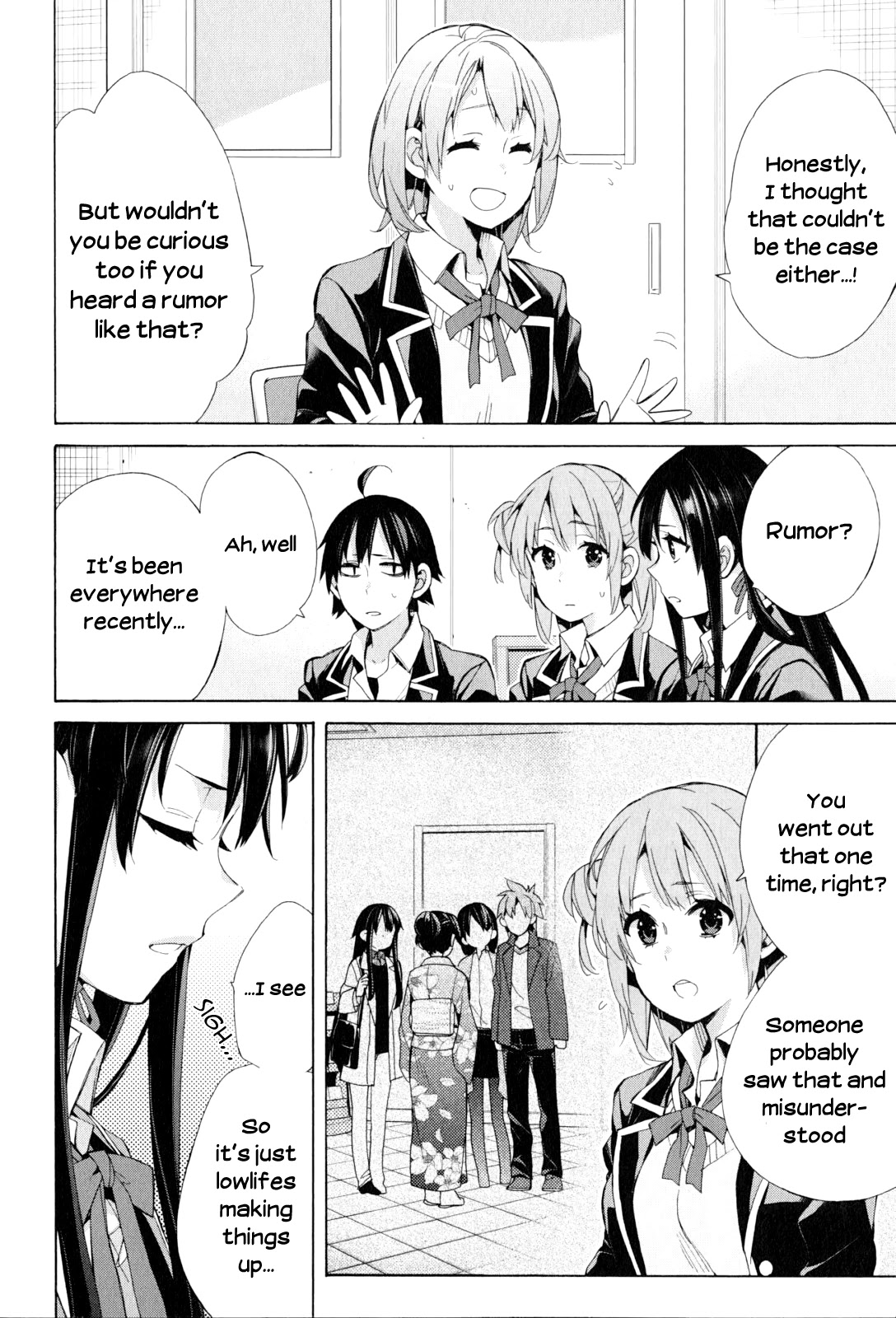 Yahari Ore No Seishun Rabukome Wa Machigatte Iru. - Mougenroku Chapter 48 #4