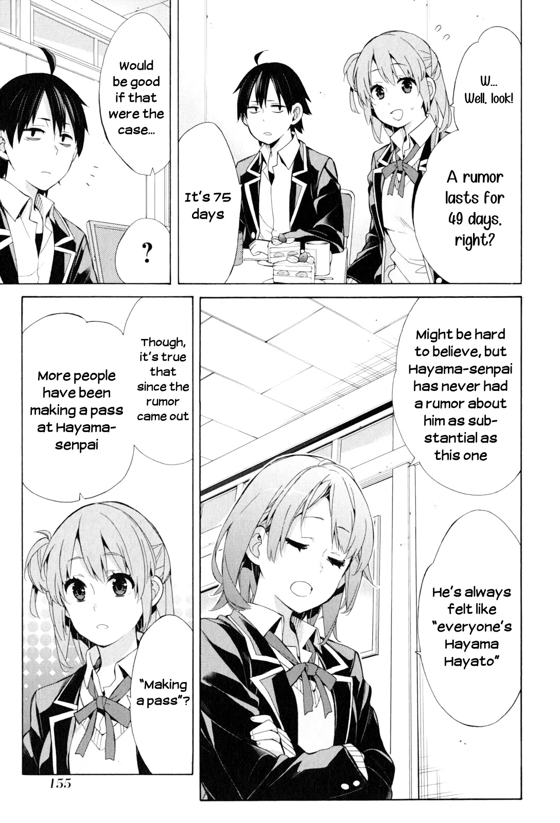 Yahari Ore No Seishun Rabukome Wa Machigatte Iru. - Mougenroku Chapter 48 #5