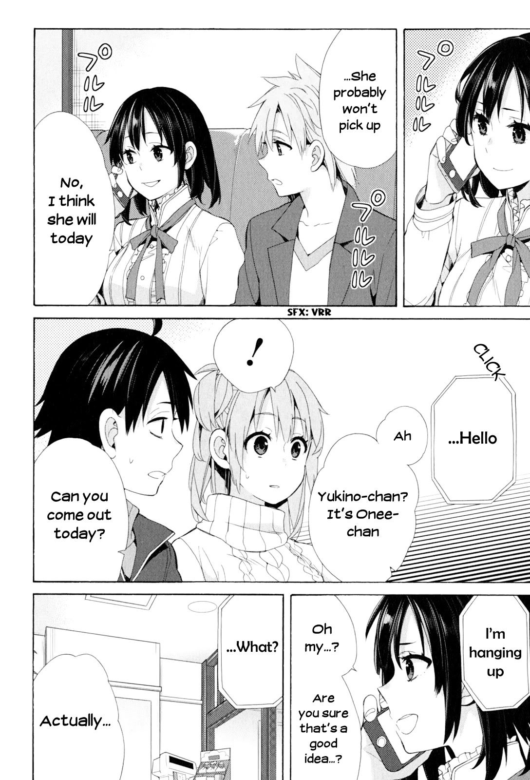 Yahari Ore No Seishun Rabukome Wa Machigatte Iru. - Mougenroku Chapter 47 #6