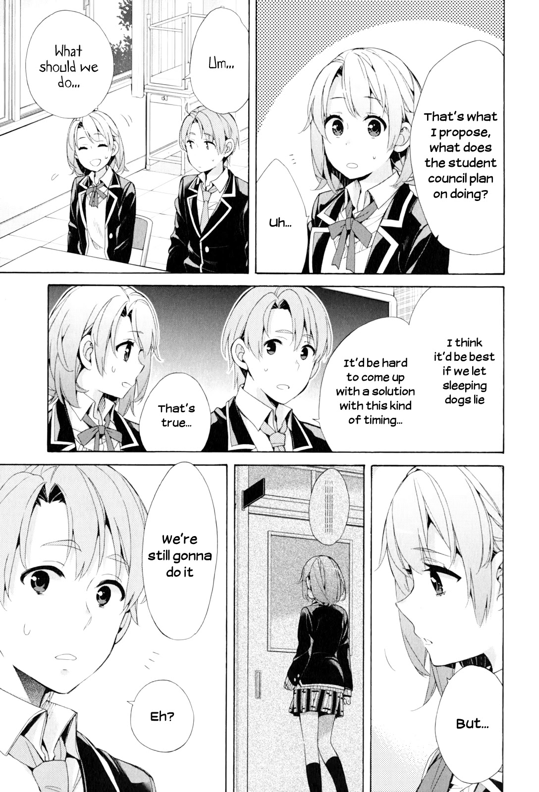 Yahari Ore No Seishun Rabukome Wa Machigatte Iru. - Mougenroku Chapter 44 #21