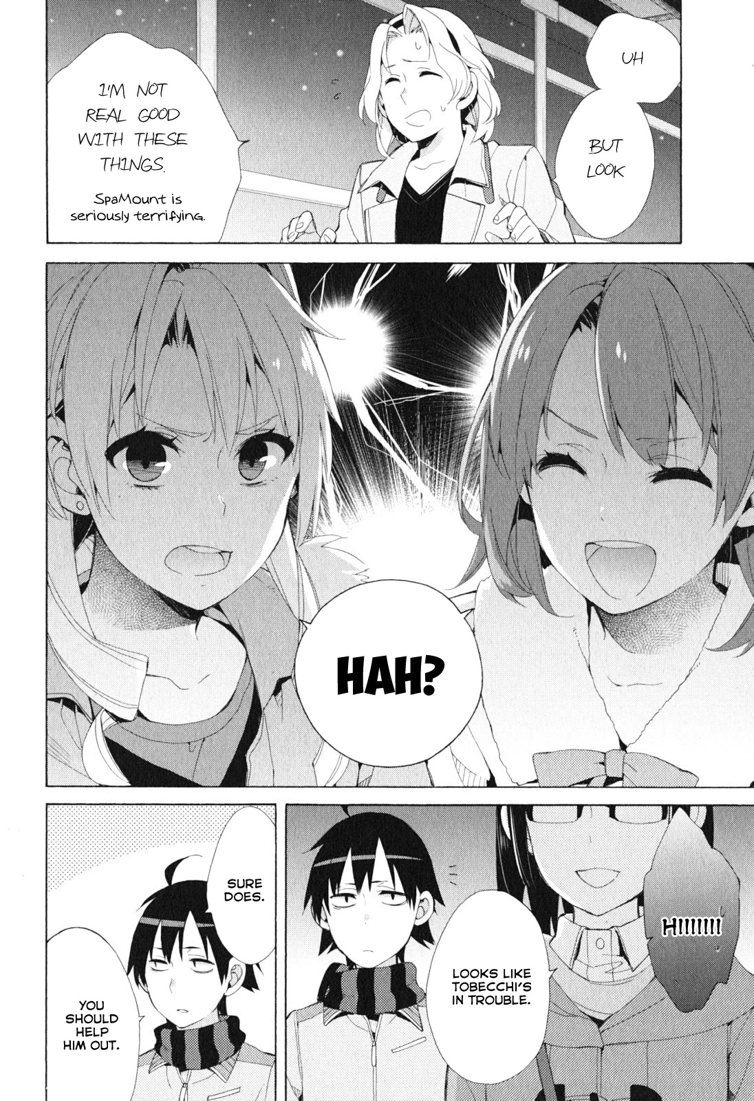 Yahari Ore No Seishun Rabukome Wa Machigatte Iru. - Mougenroku Chapter 42 #12