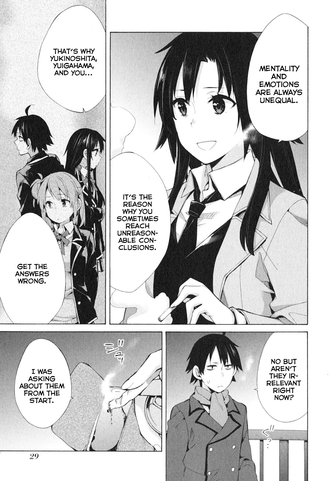 Yahari Ore No Seishun Rabukome Wa Machigatte Iru. - Mougenroku Chapter 39 #11