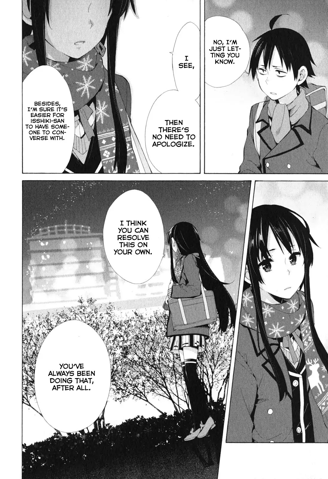 Yahari Ore No Seishun Rabukome Wa Machigatte Iru. - Mougenroku Chapter 38 #12