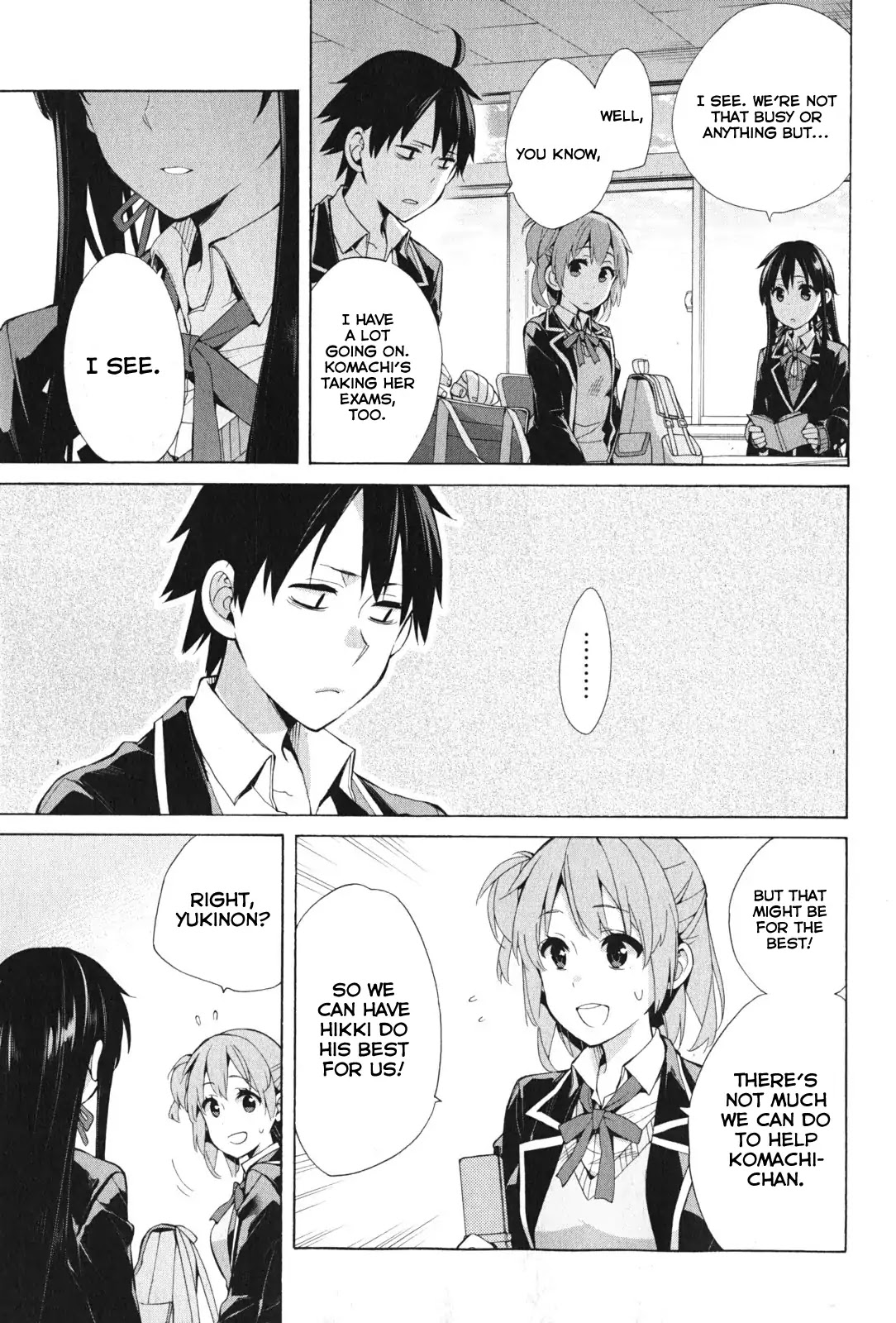 Yahari Ore No Seishun Rabukome Wa Machigatte Iru. - Mougenroku Chapter 37 #4