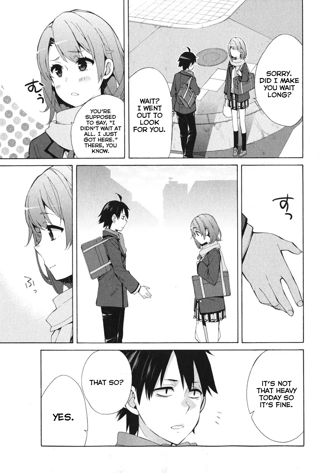 Yahari Ore No Seishun Rabukome Wa Machigatte Iru. - Mougenroku Chapter 37 #12