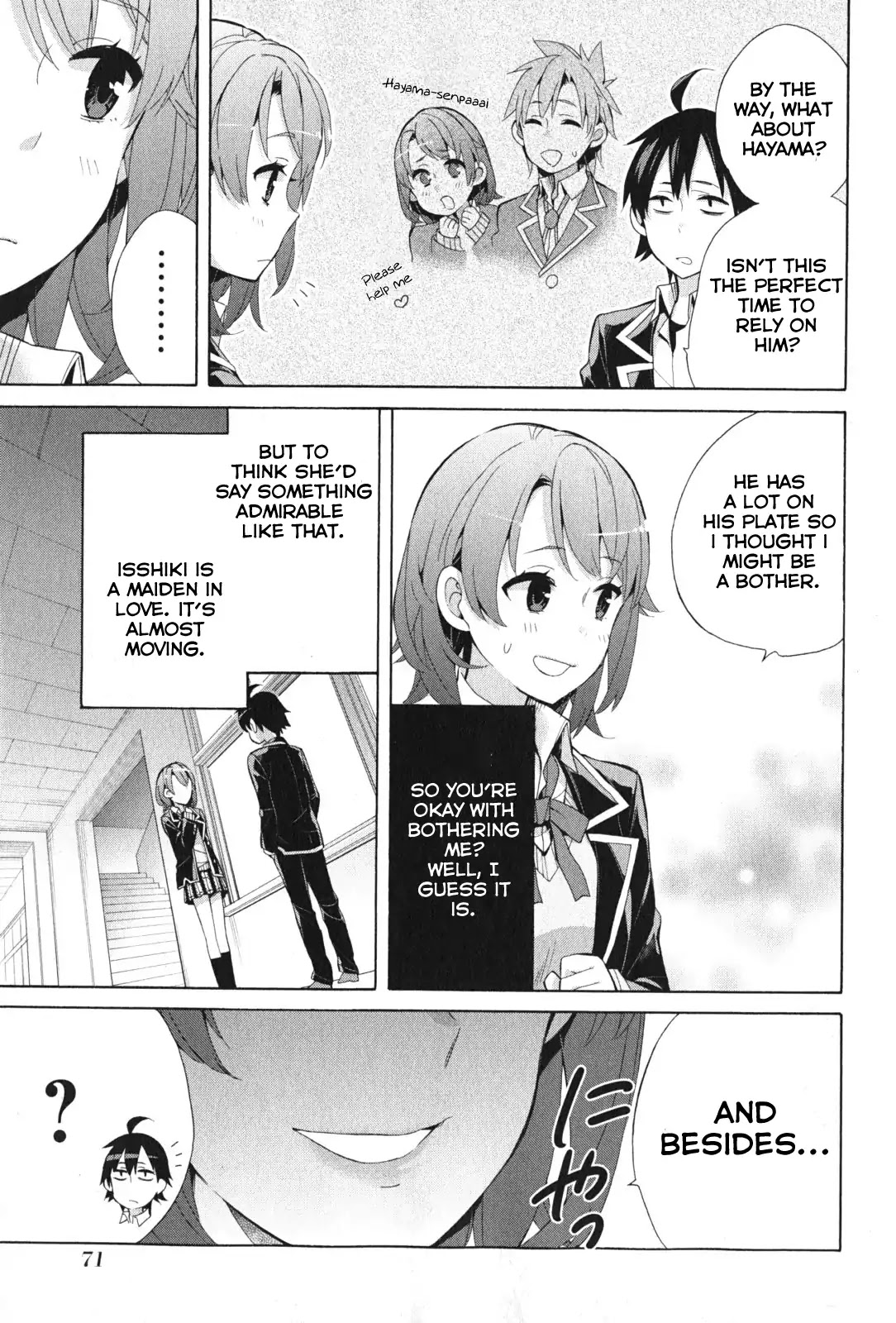 Yahari Ore No Seishun Rabukome Wa Machigatte Iru. - Mougenroku Chapter 35 #25