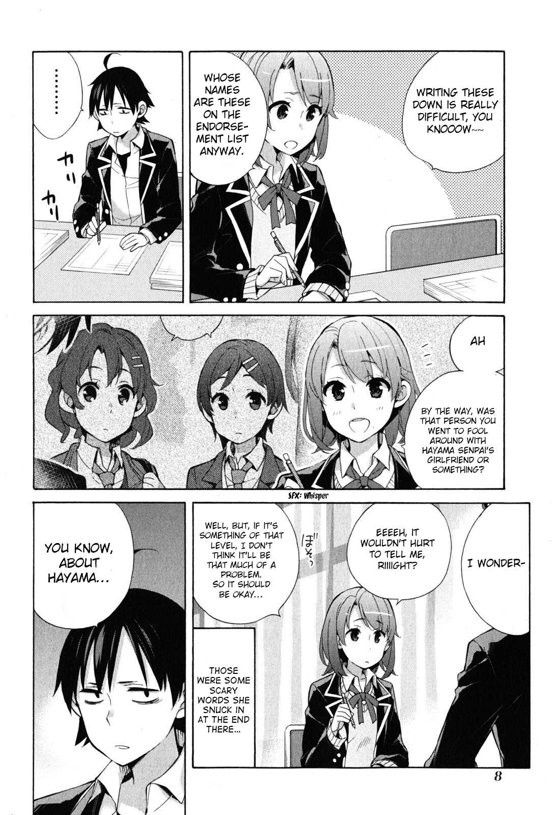 Yahari Ore No Seishun Rabukome Wa Machigatte Iru. - Mougenroku Chapter 34 #11