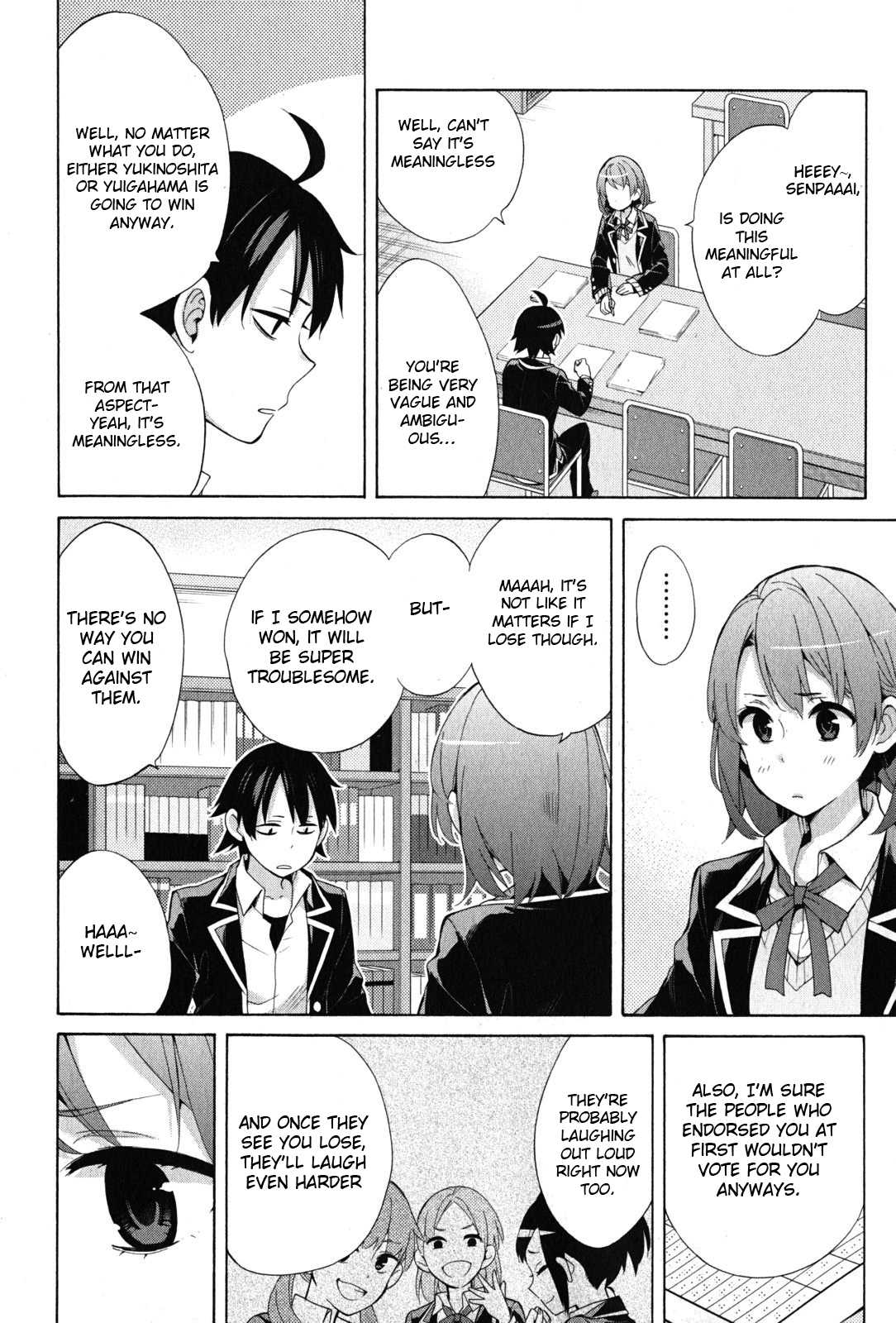 Yahari Ore No Seishun Rabukome Wa Machigatte Iru. - Mougenroku Chapter 34 #13