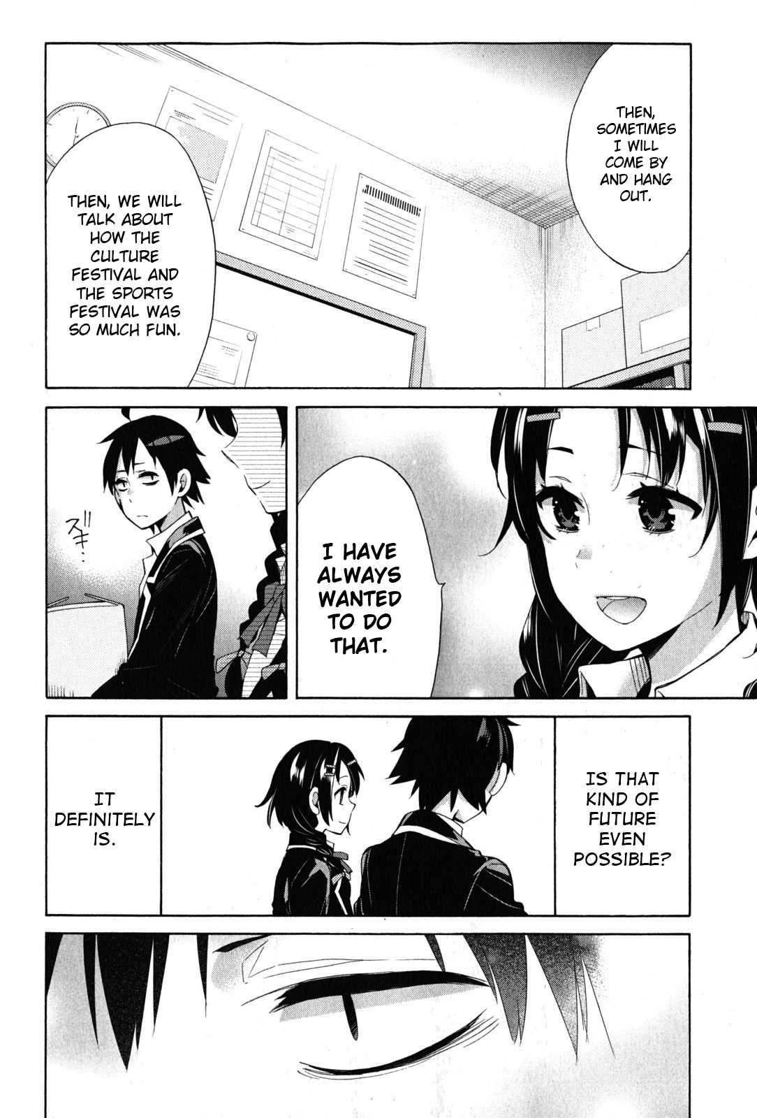 Yahari Ore No Seishun Rabukome Wa Machigatte Iru. - Mougenroku Chapter 34 #45