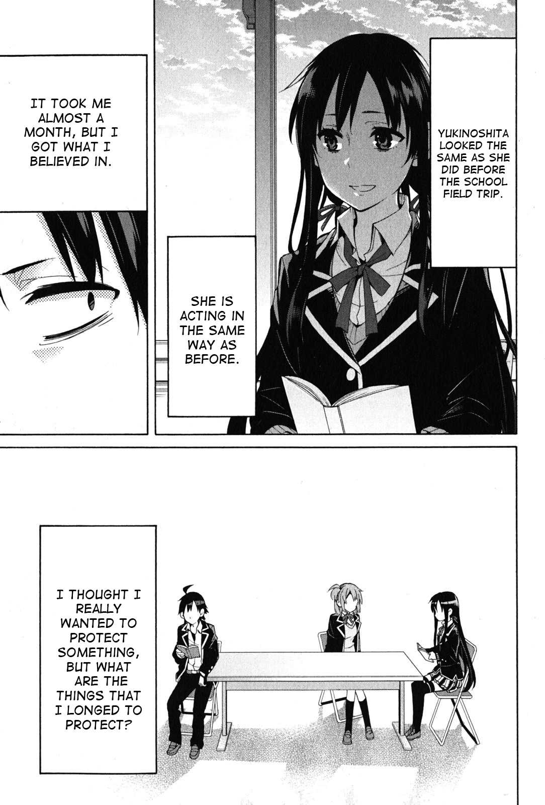 Yahari Ore No Seishun Rabukome Wa Machigatte Iru. - Mougenroku Chapter 34 #48