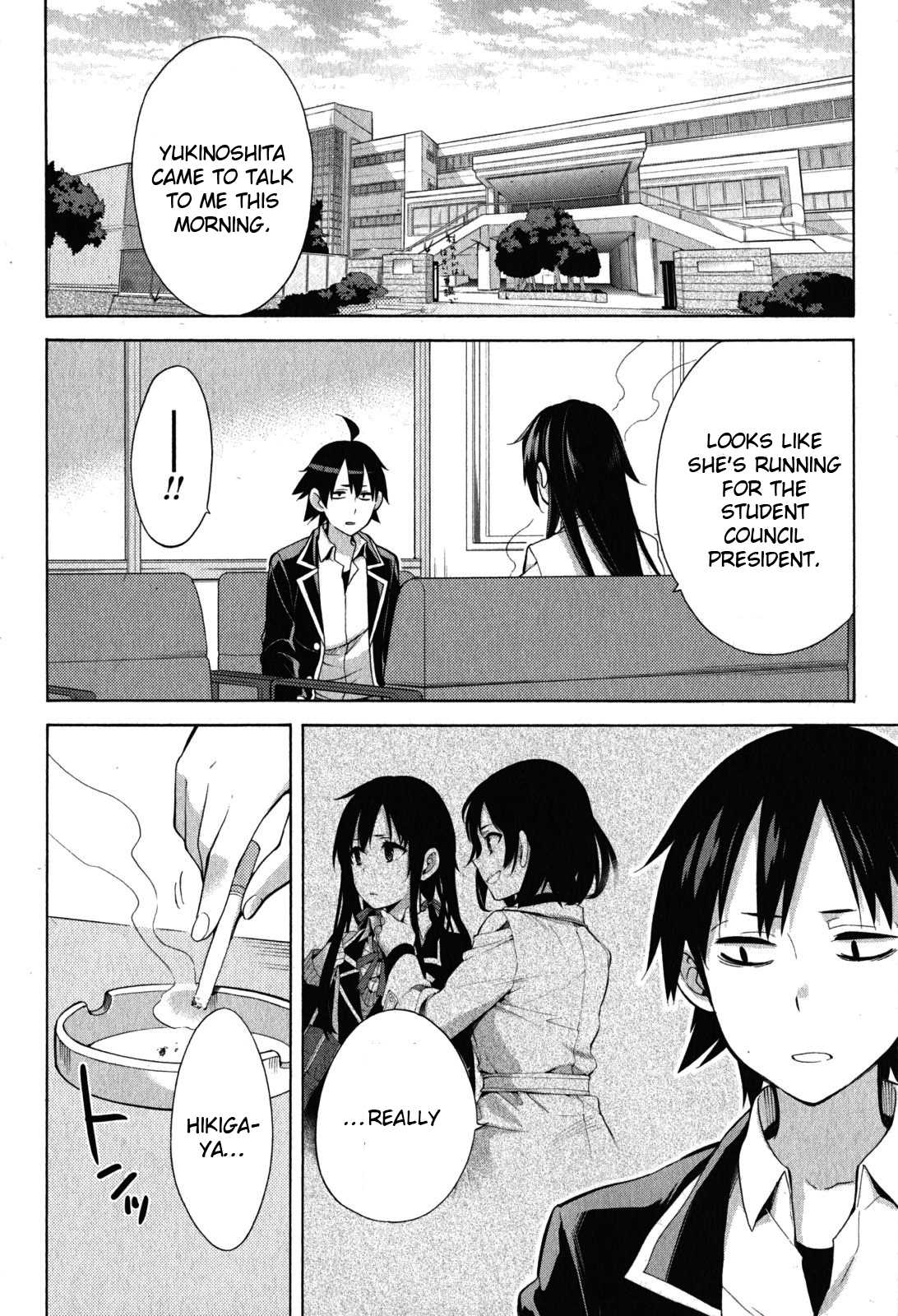 Yahari Ore No Seishun Rabukome Wa Machigatte Iru. - Mougenroku Chapter 33 #3