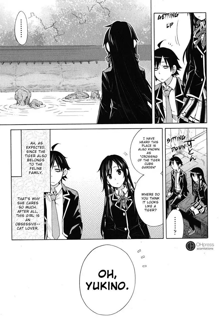 Yahari Ore No Seishun Rabukome Wa Machigatte Iru. - Mougenroku Chapter 28 #21