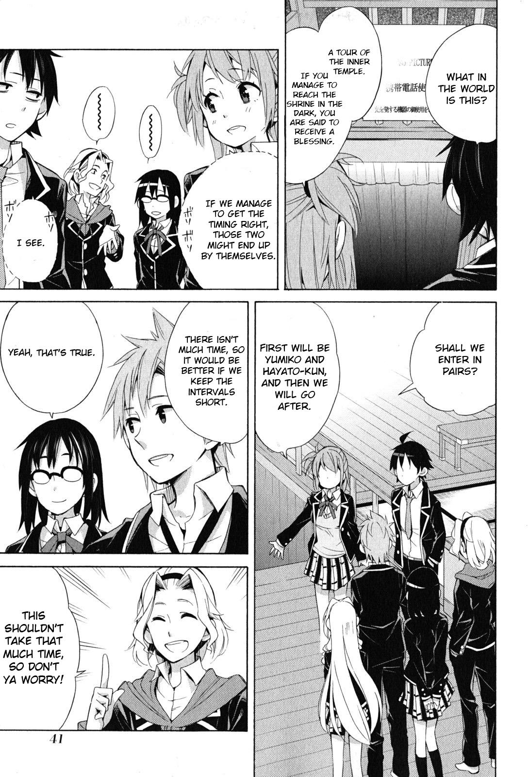 Yahari Ore No Seishun Rabukome Wa Machigatte Iru. - Mougenroku Chapter 27 #39