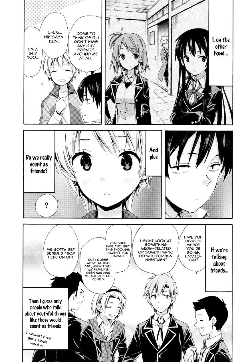 Yahari Ore No Seishun Rabukome Wa Machigatte Iru. - Mougenroku Chapter 9 #19