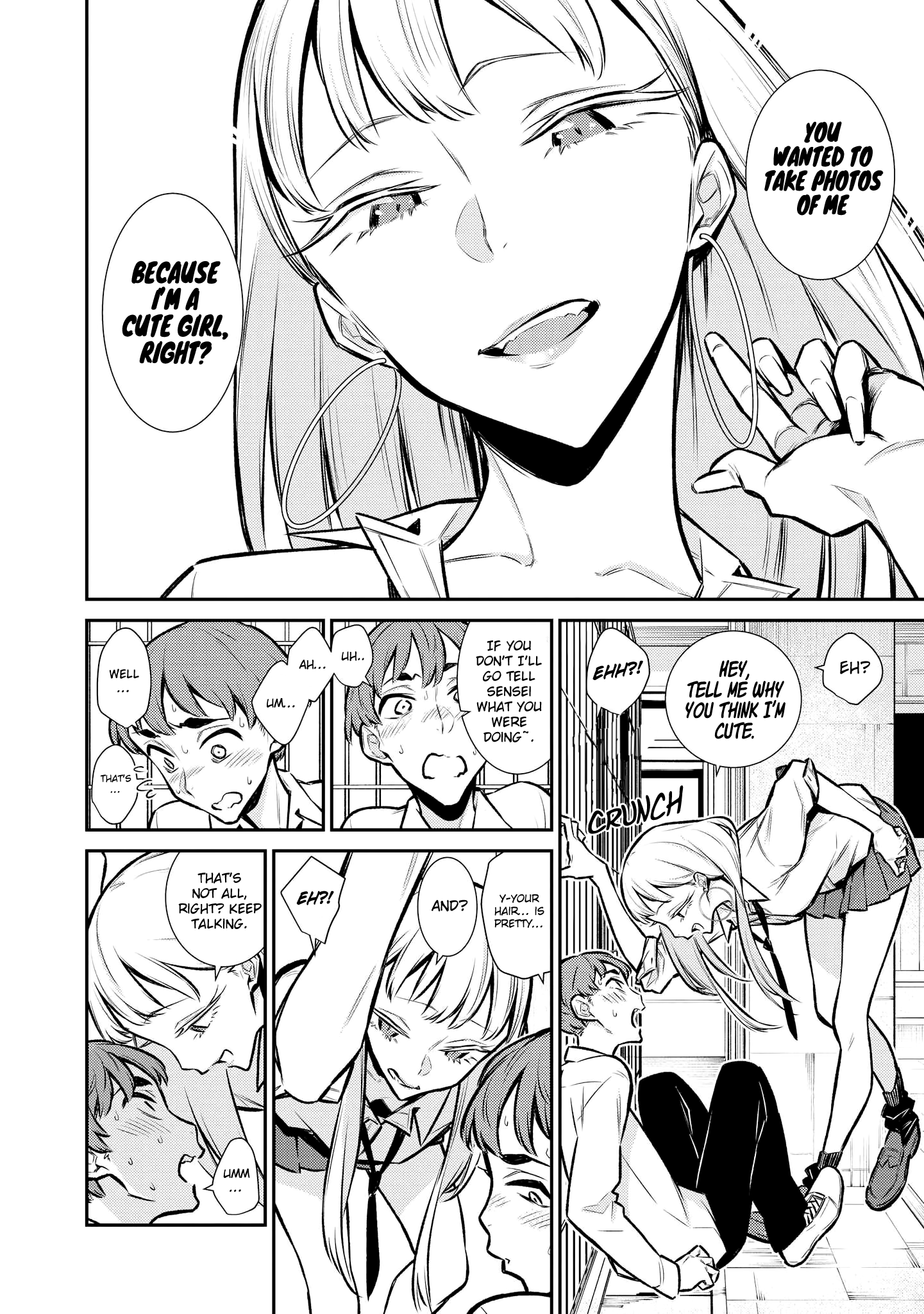 Just Flirting With A Cute, Annoying Kouhai Chapter 1 #4