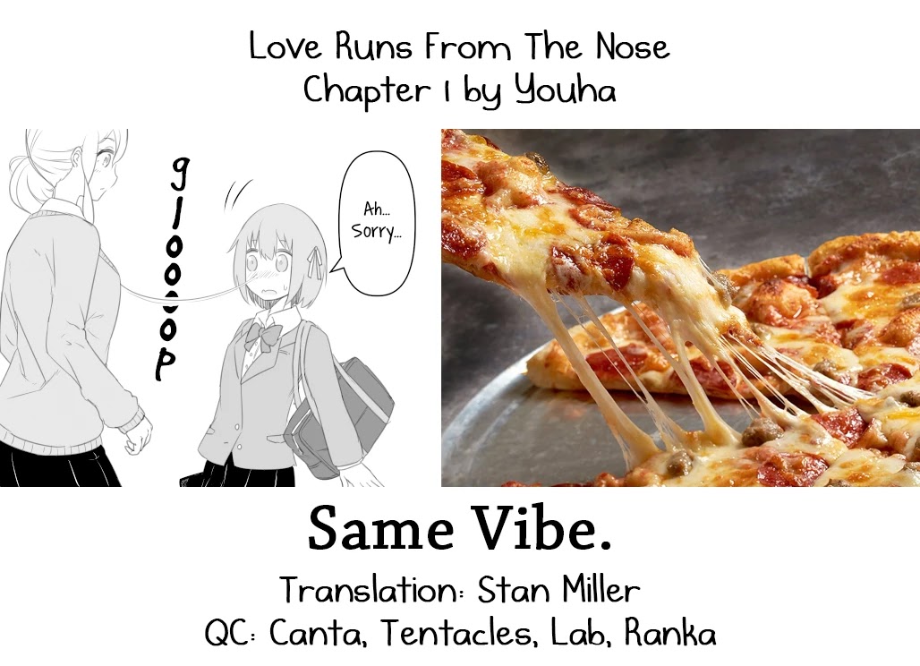 Love Runs From The Nose Chapter 1 #7