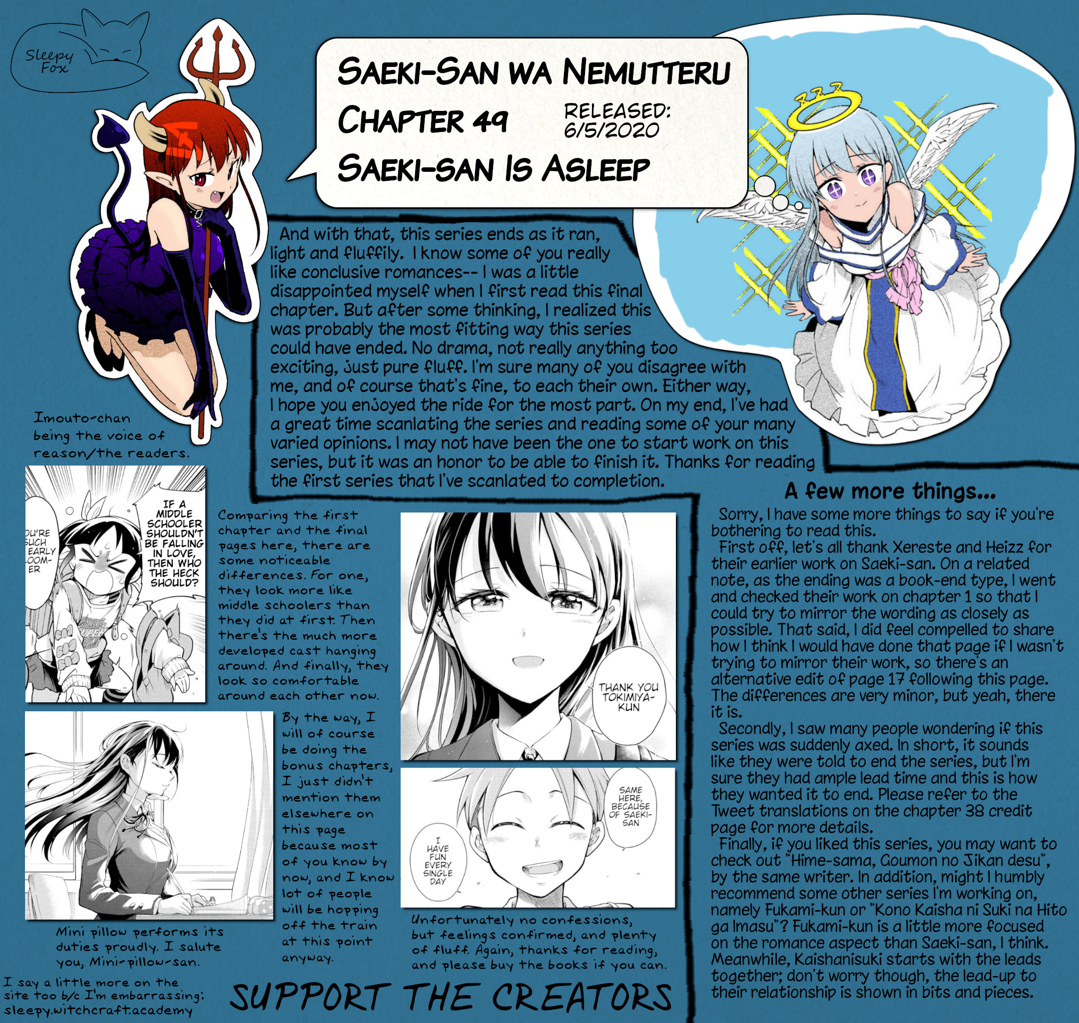Dignified Asleep Saeki Chapter 49 #20