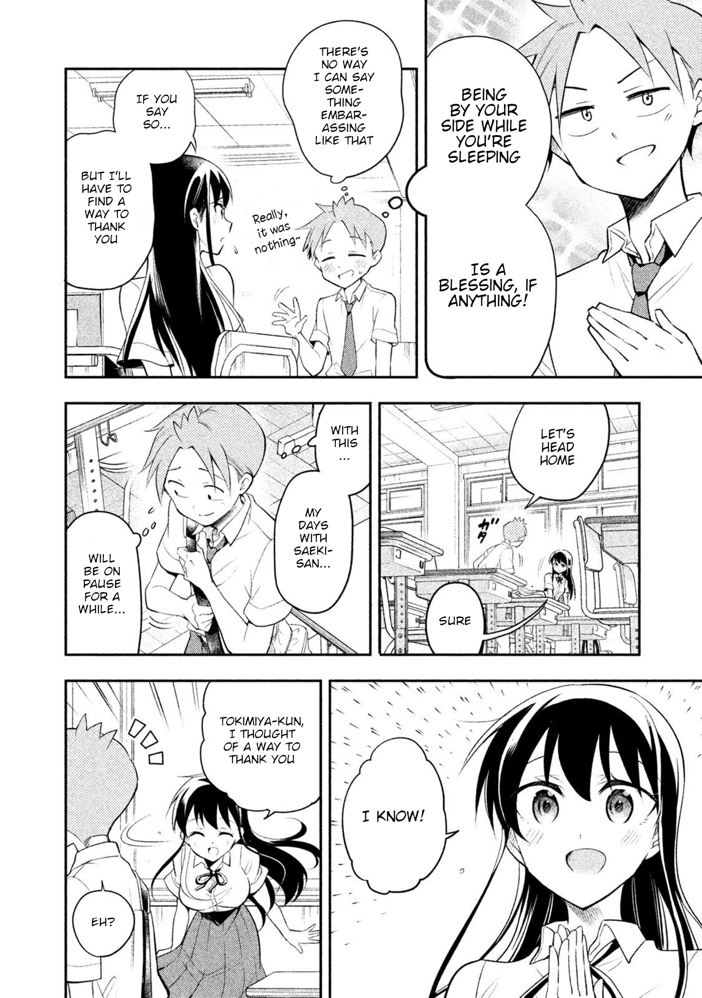 Dignified Asleep Saeki Chapter 28 #14