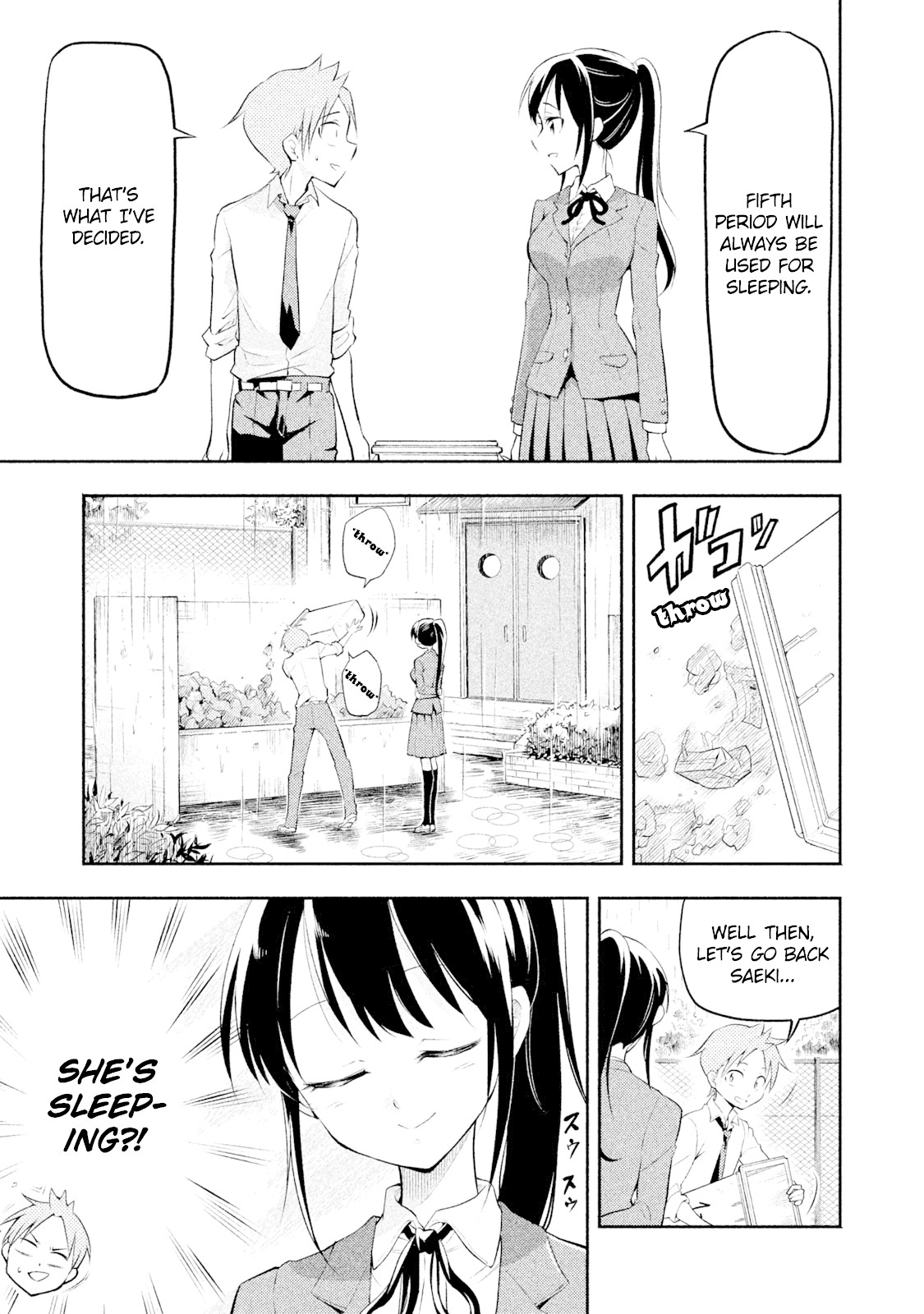 Dignified Asleep Saeki Chapter 2 #13