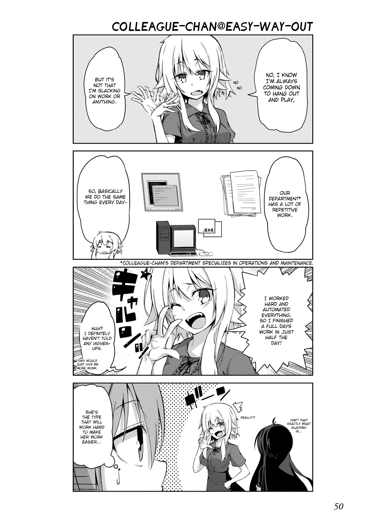 Iki No Kore! Shachiku-Chan Chapter 5 #8