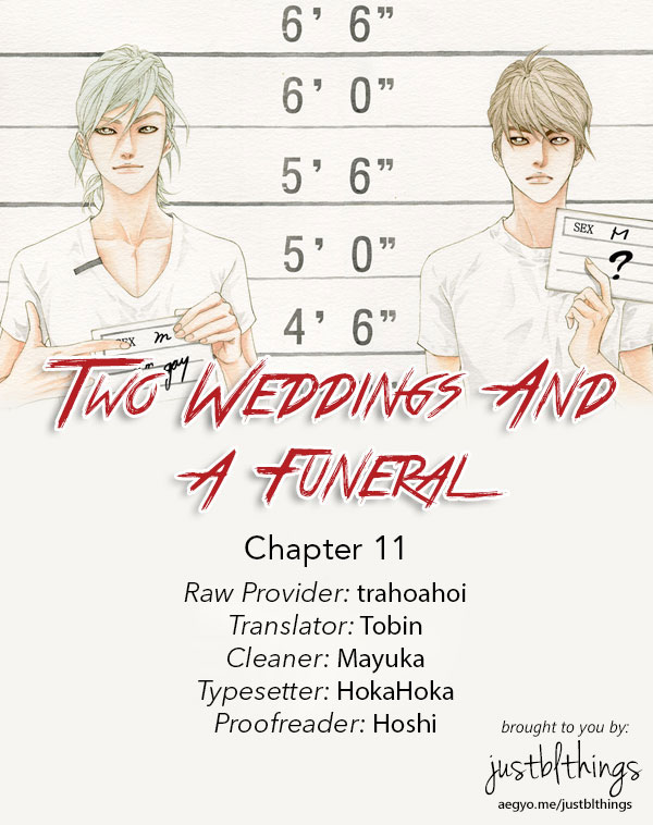 Two Weddings And A Funeral Chapter 11 #3