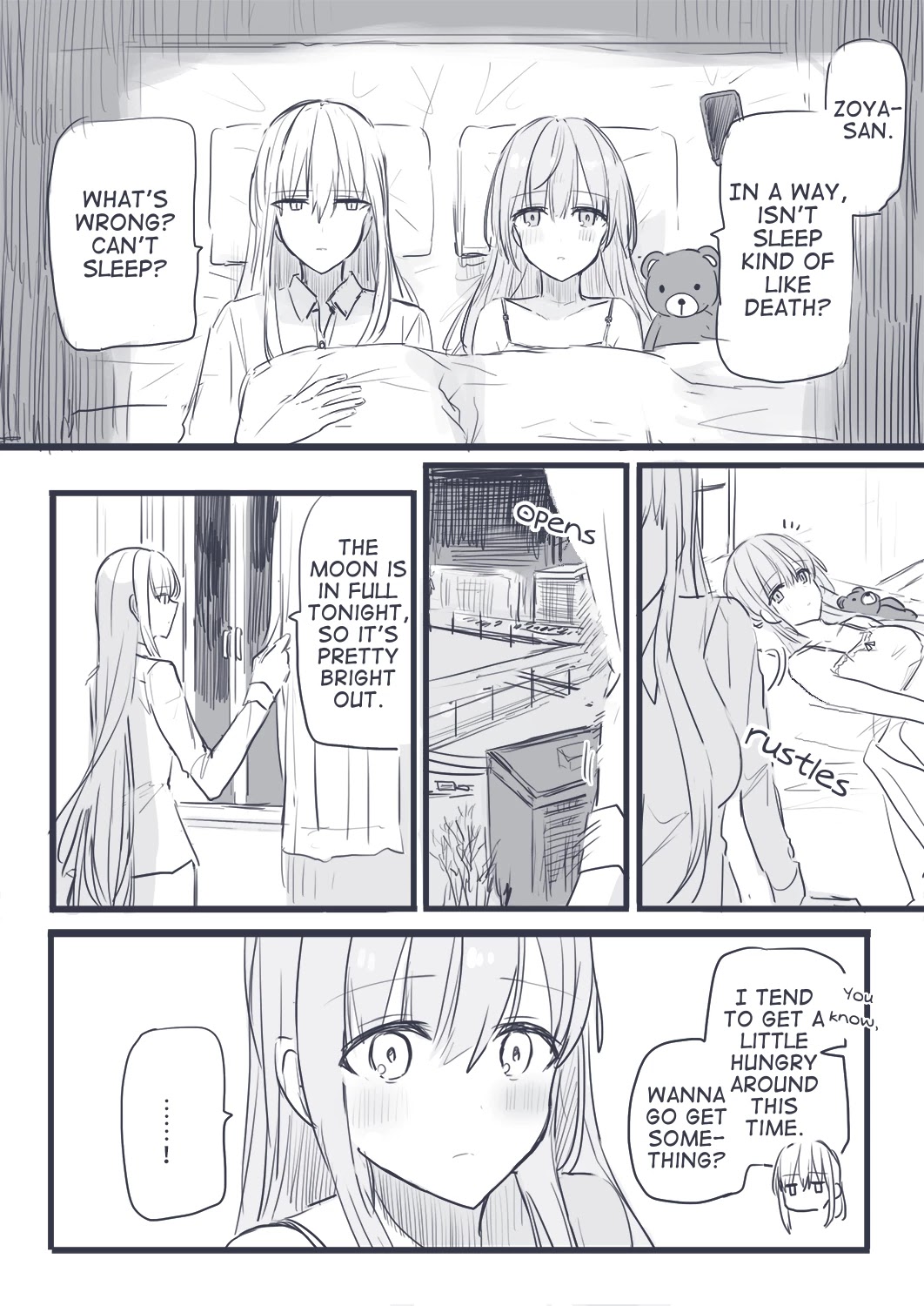 Peaceful Yuri Manga Chapter 12 #1