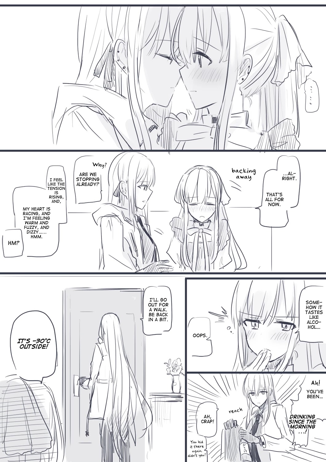 Peaceful Yuri Manga Chapter 4 #3