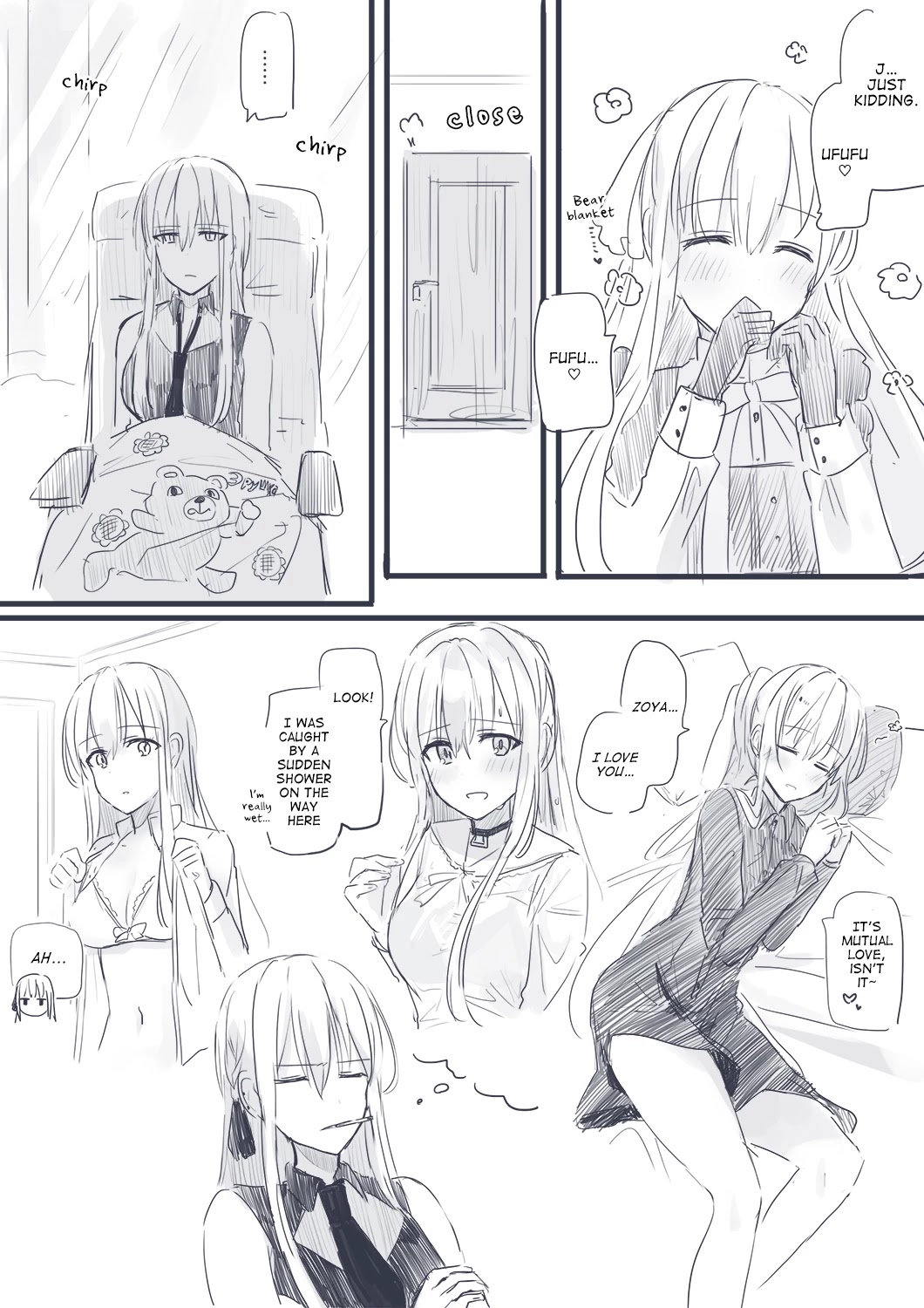 Peaceful Yuri Manga Chapter 3 #2