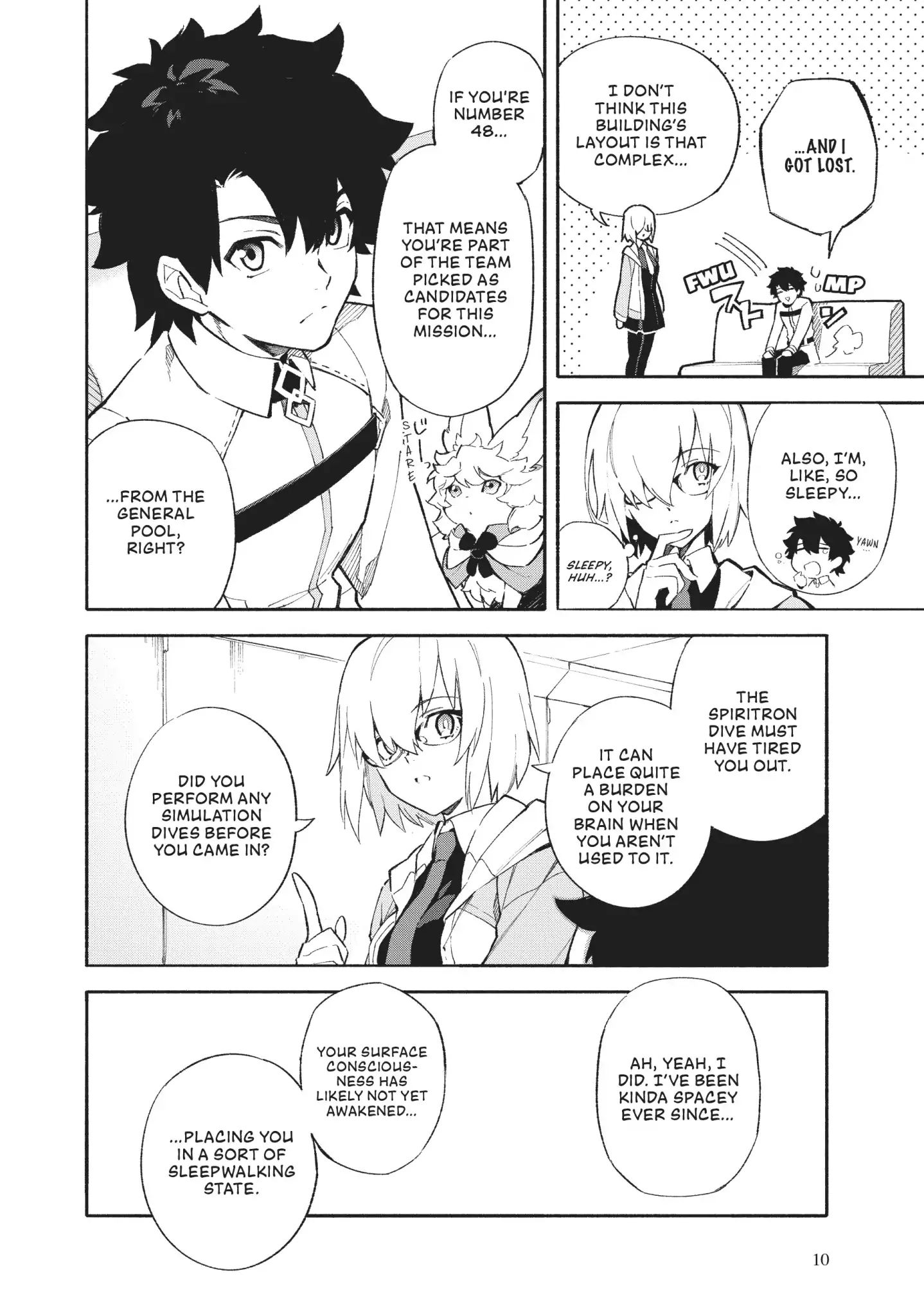 Fate/grand Order -Mortalis:stella- Chapter 0.1 #10