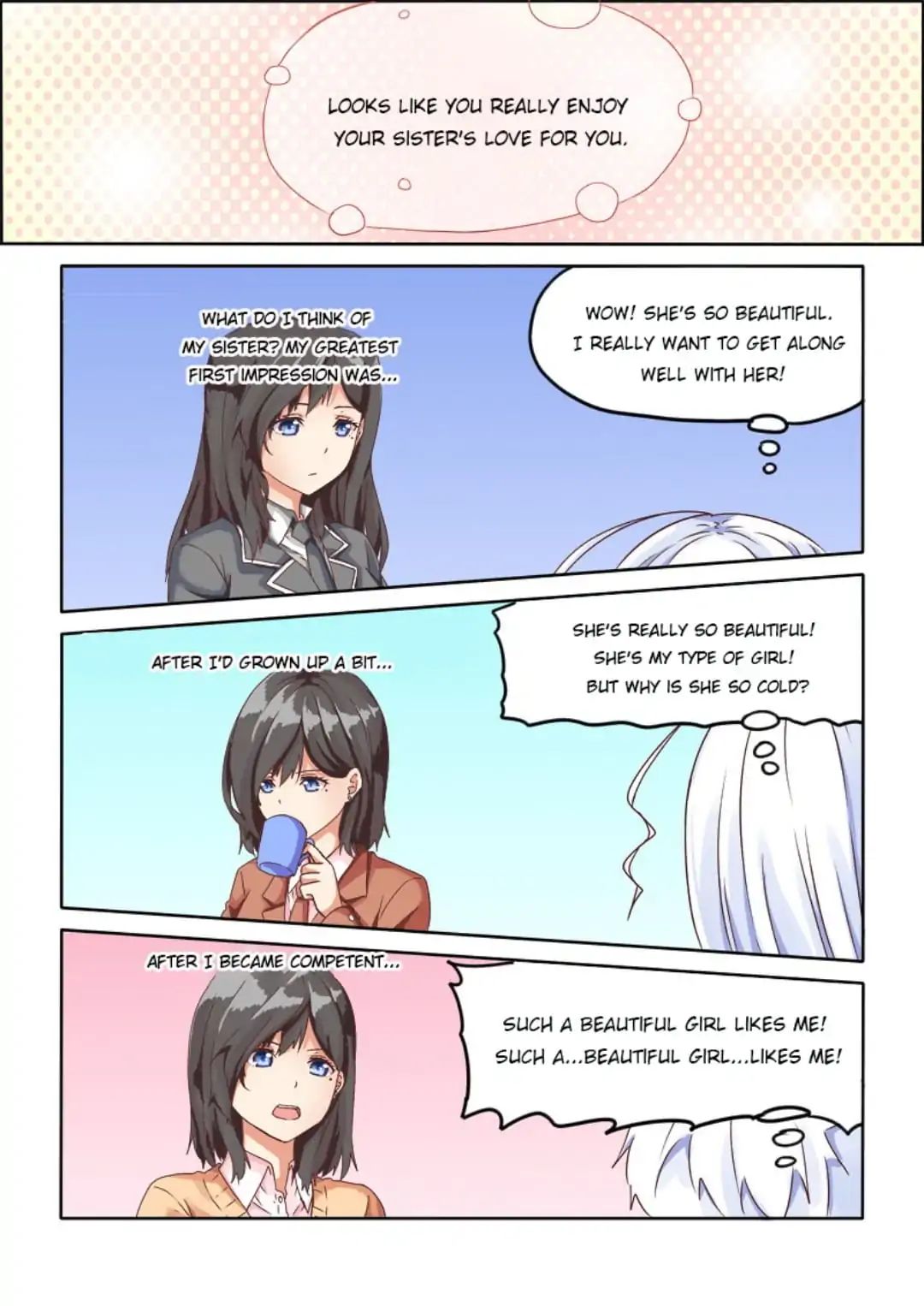 Why Did I, The Mc Of Gal Game Jump Into A World Of Yuri Comic? Chapter 75 #4