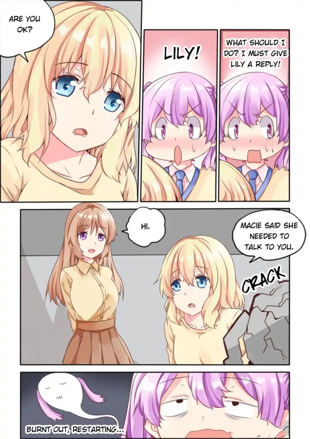 Why Did I, The Mc Of Gal Game Jump Into A World Of Yuri Comic? Chapter 32 #9