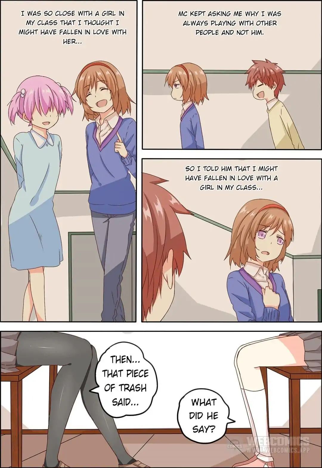 Why Did I, The Mc Of Gal Game Jump Into A World Of Yuri Comic? Chapter 7 #3