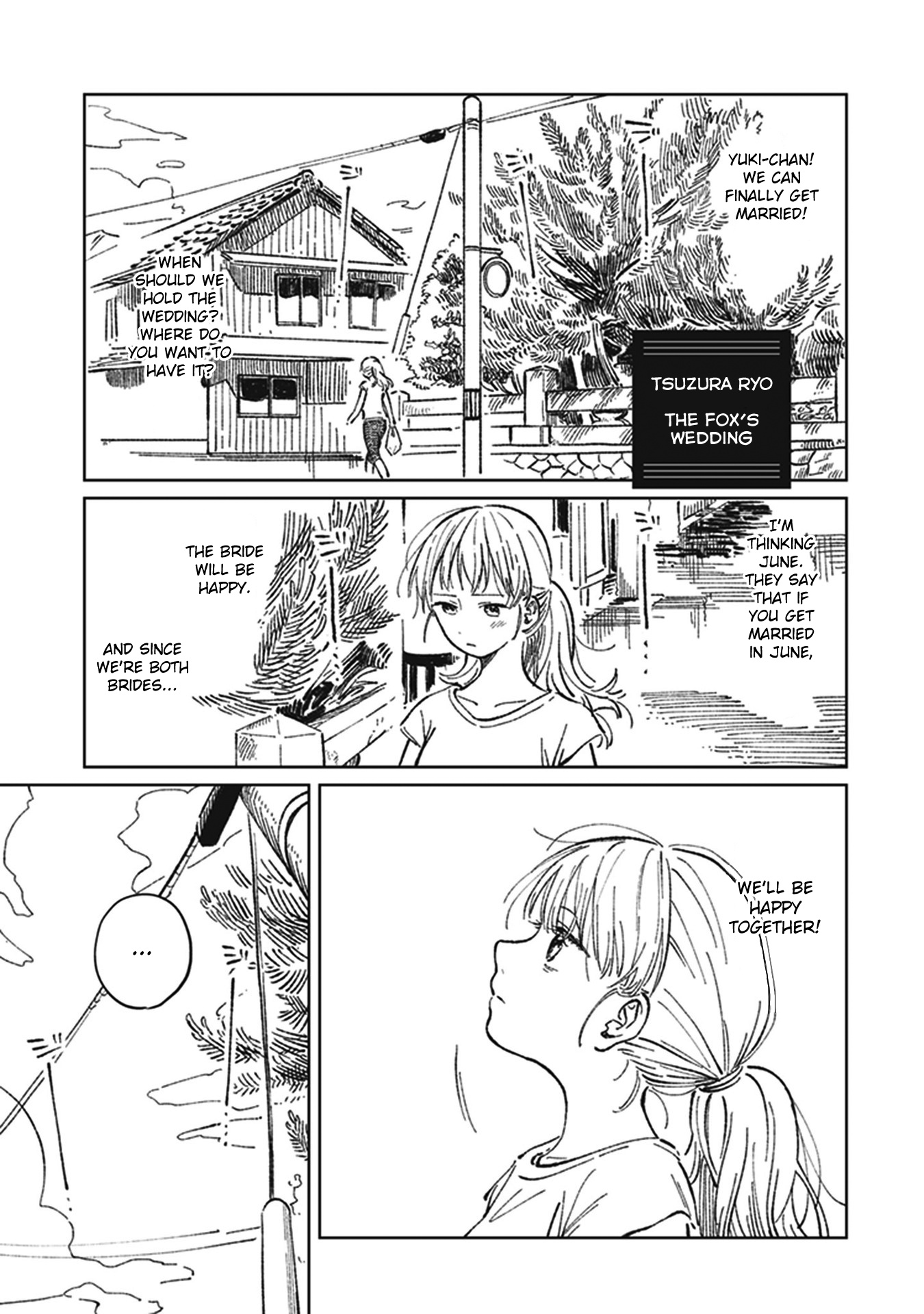 White Lilies In Love Bride's Newlywed Yuri Anthology Chapter 5 #1