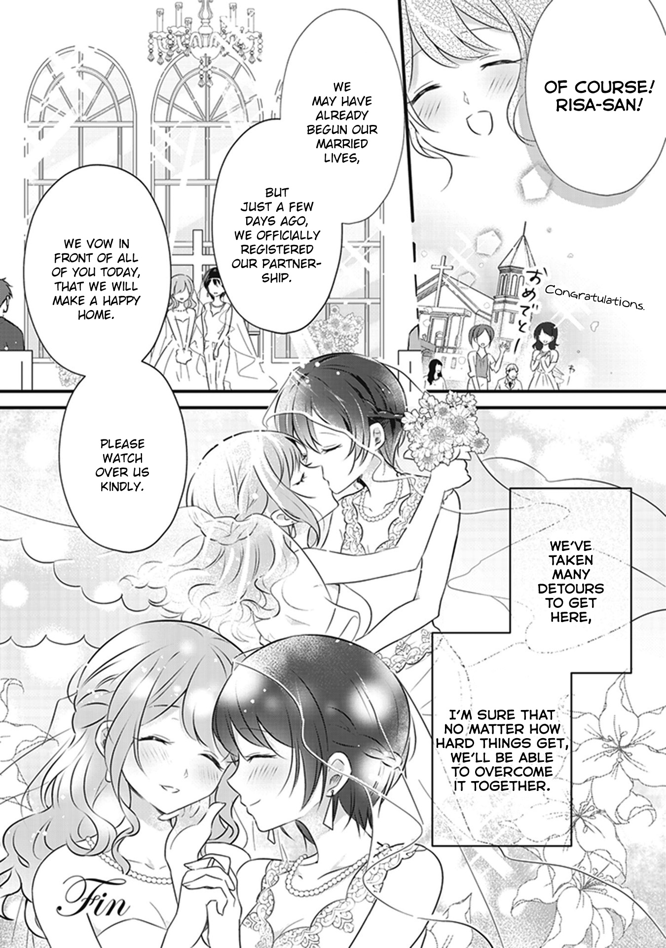 White Lilies In Love Bride's Newlywed Yuri Anthology Chapter 4 #16