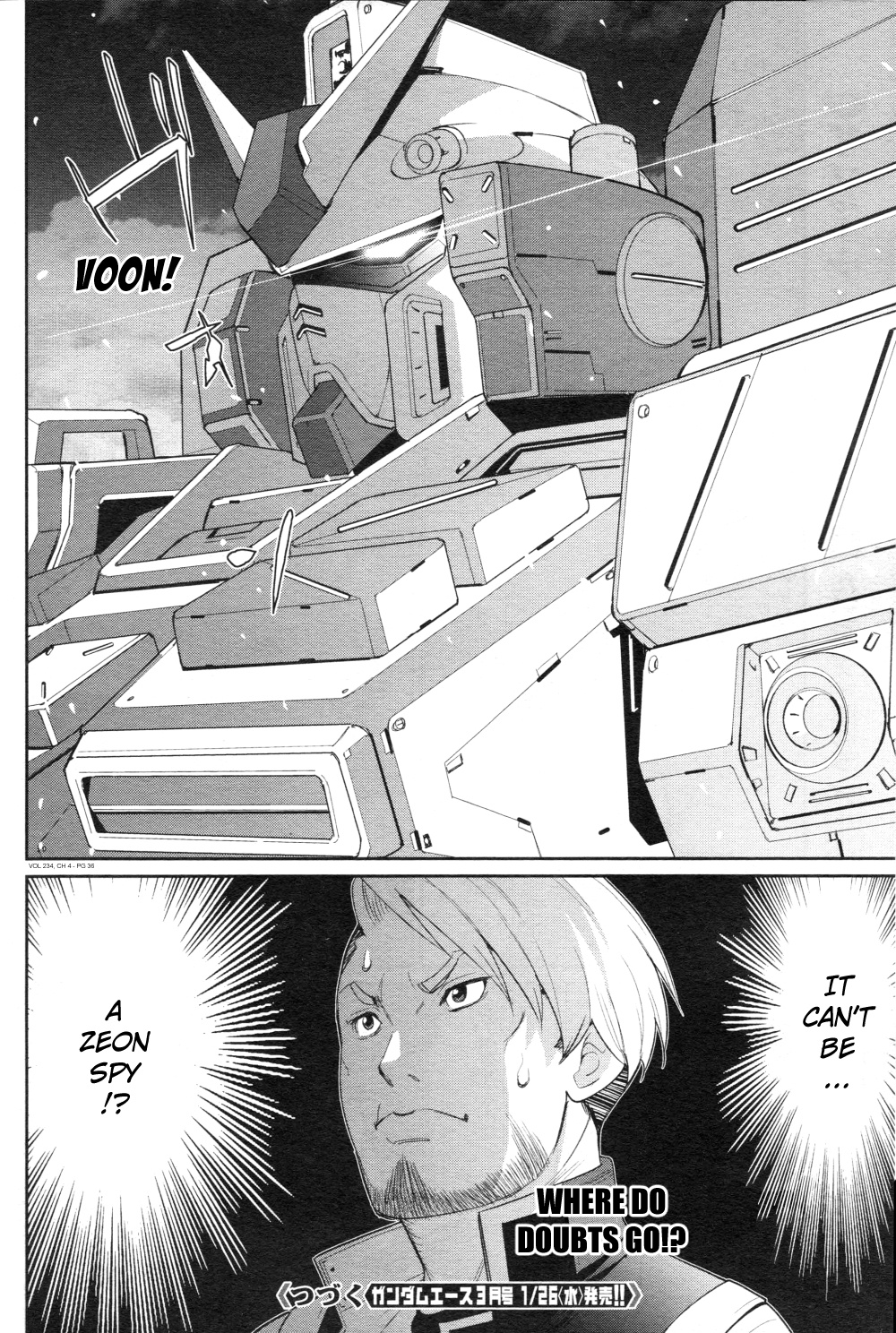 Mobile Suit Gundam 0080 - War In The Pocket Chapter 4 #36