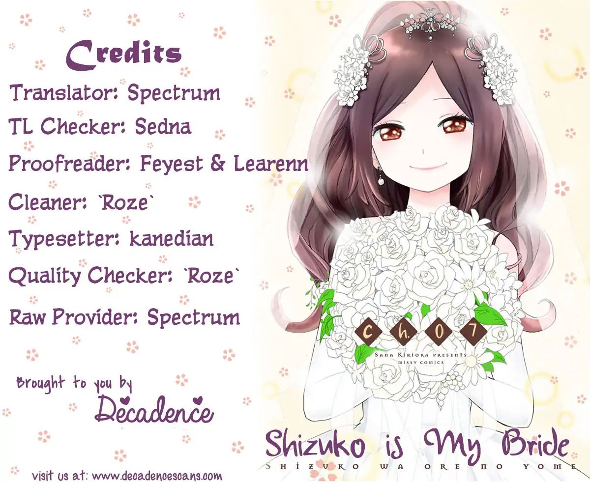 Shizuko Is My Bride Chapter 7 #39