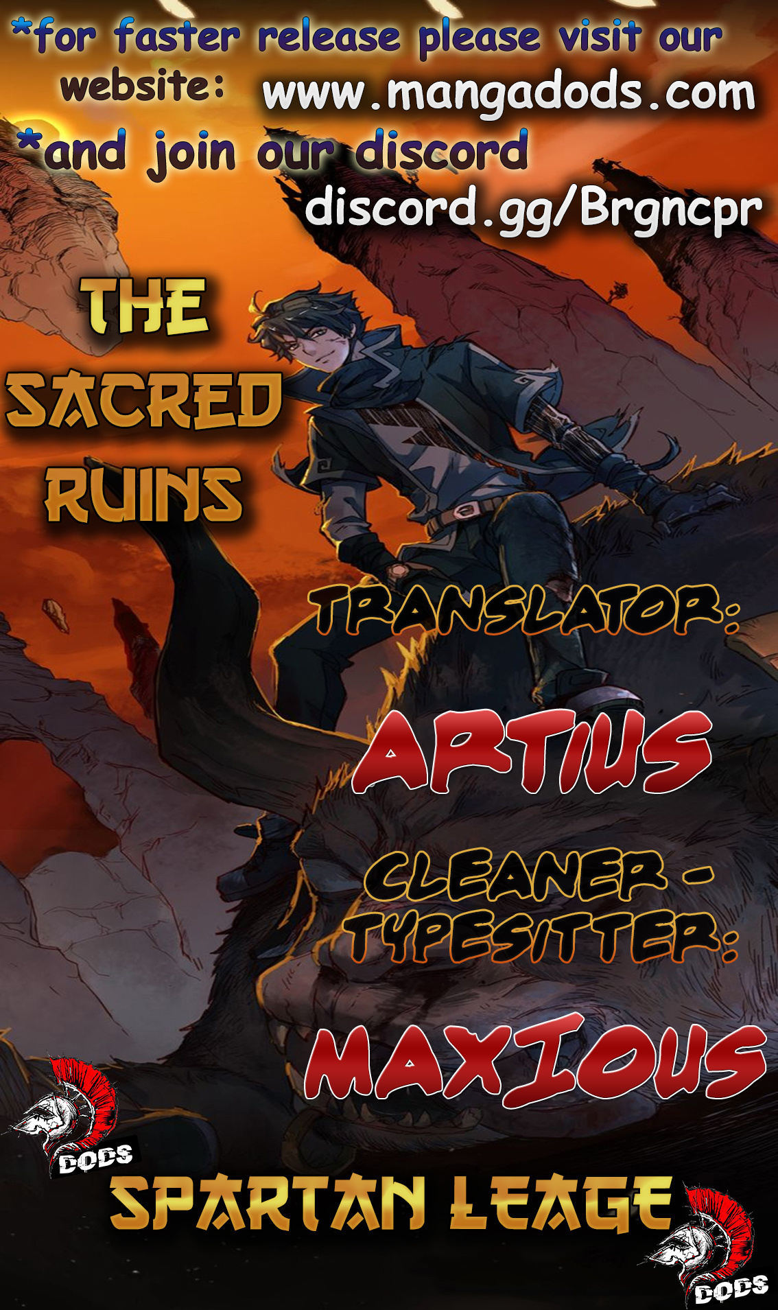 The Sacred Ruins Chapter 9 #1