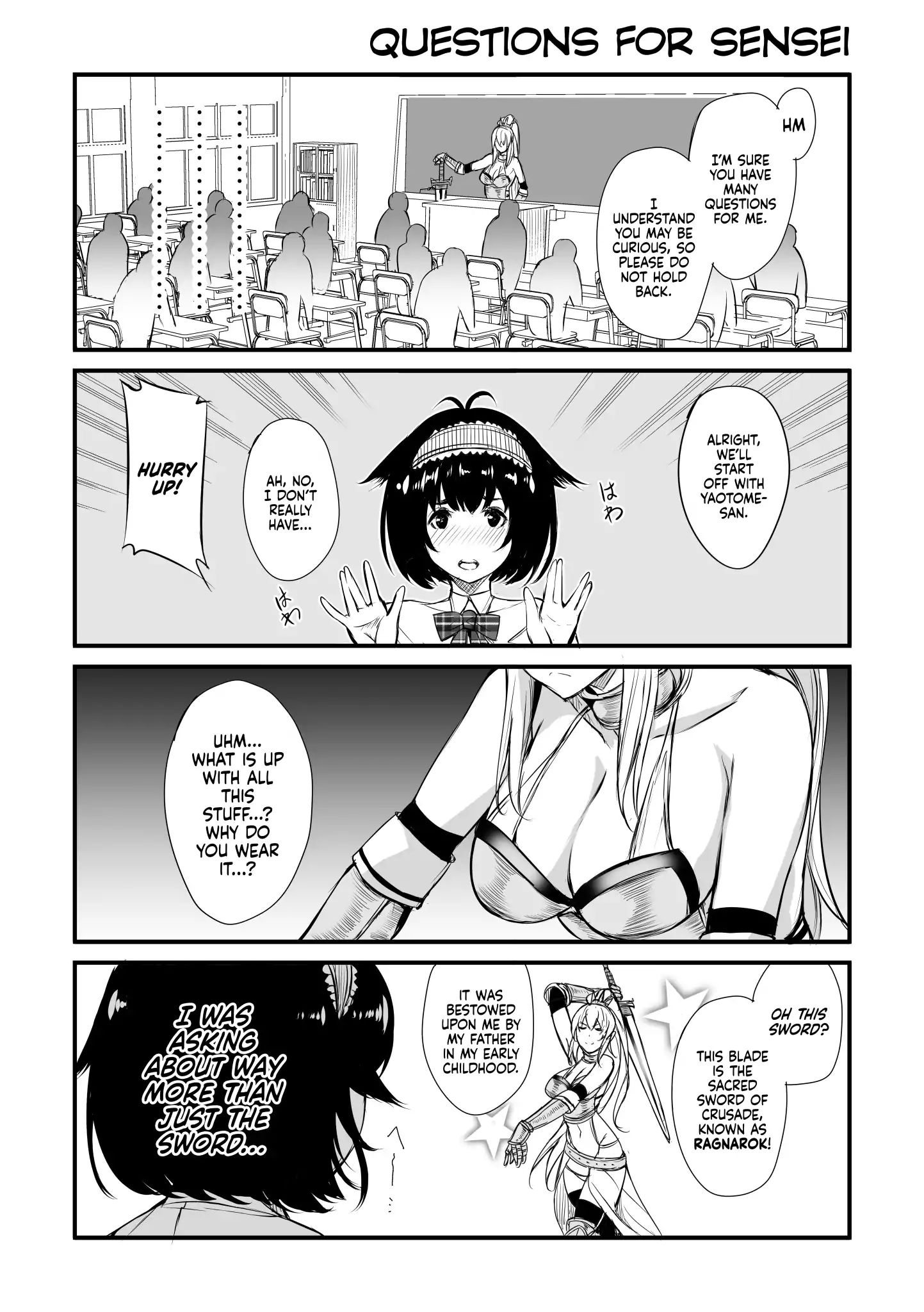 I'm Sorry. Princess Knight Teacher (Webcomic) Chapter 1 #3