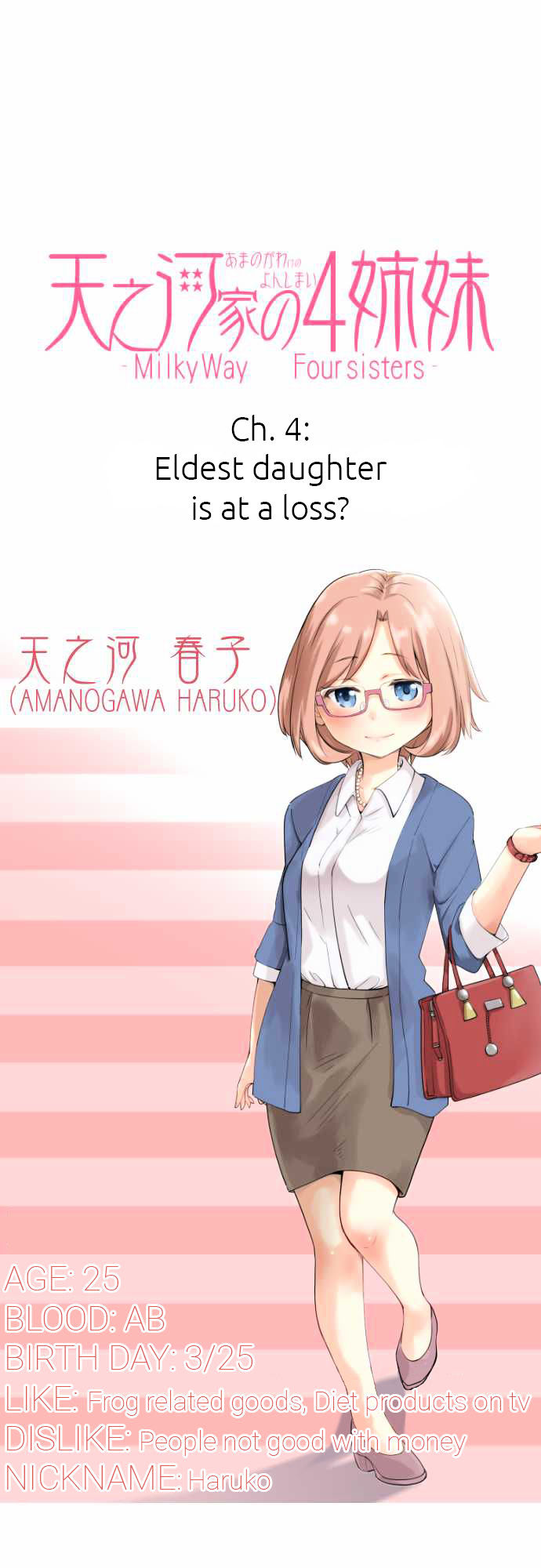 Amanogawa Ke No Yon Shimai Chapter 4 #1