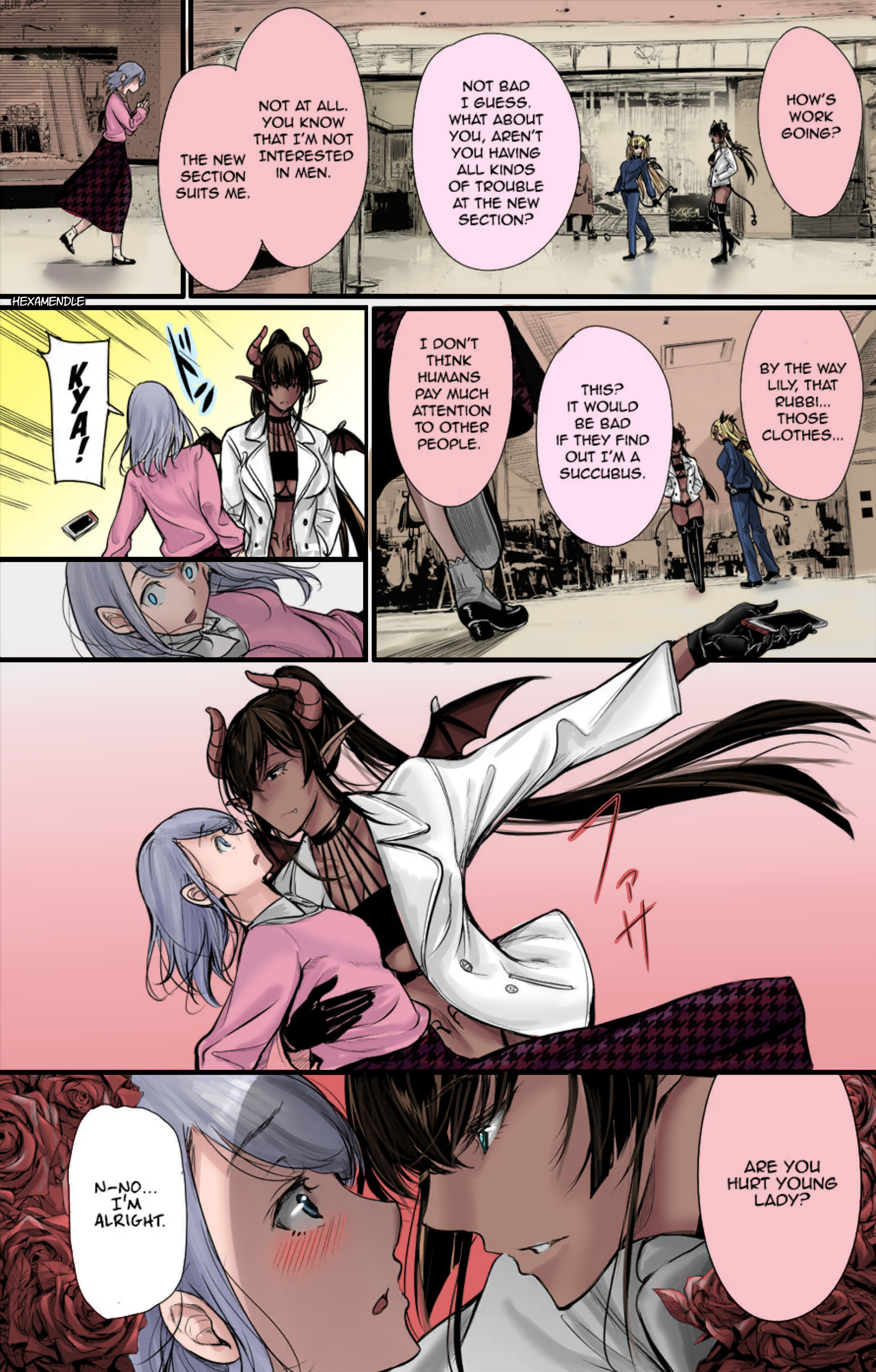 Shachiku Succubus No Hanashi (Fan Colored) Chapter 11 #4