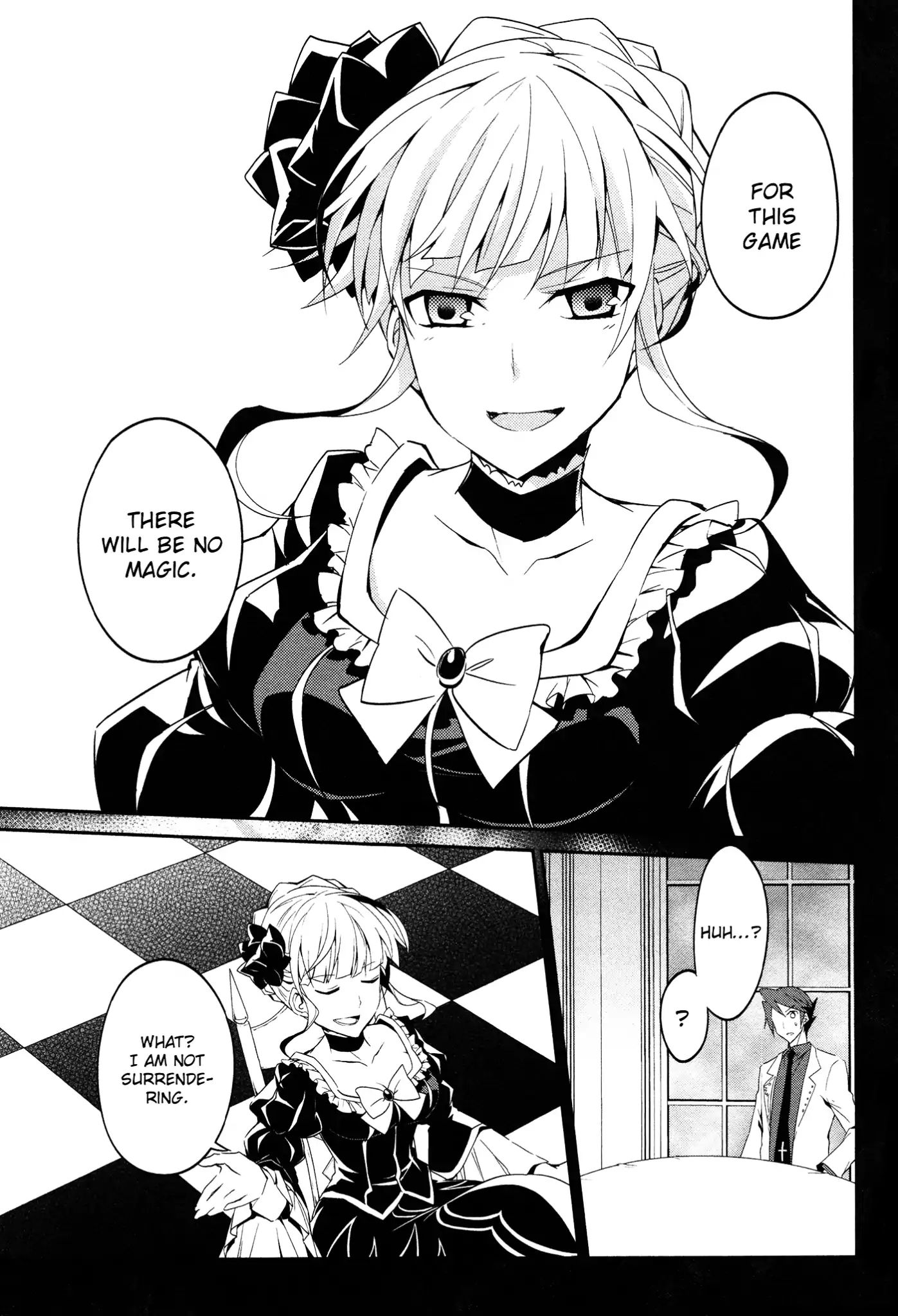 Umineko No Naku Koro Ni Shi: Forgery Of The Purple Logic Chapter 1 #13