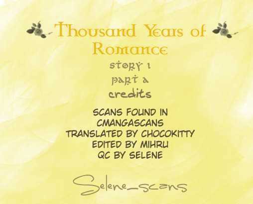 Thousand Years Romance Chapter 1.1 #2