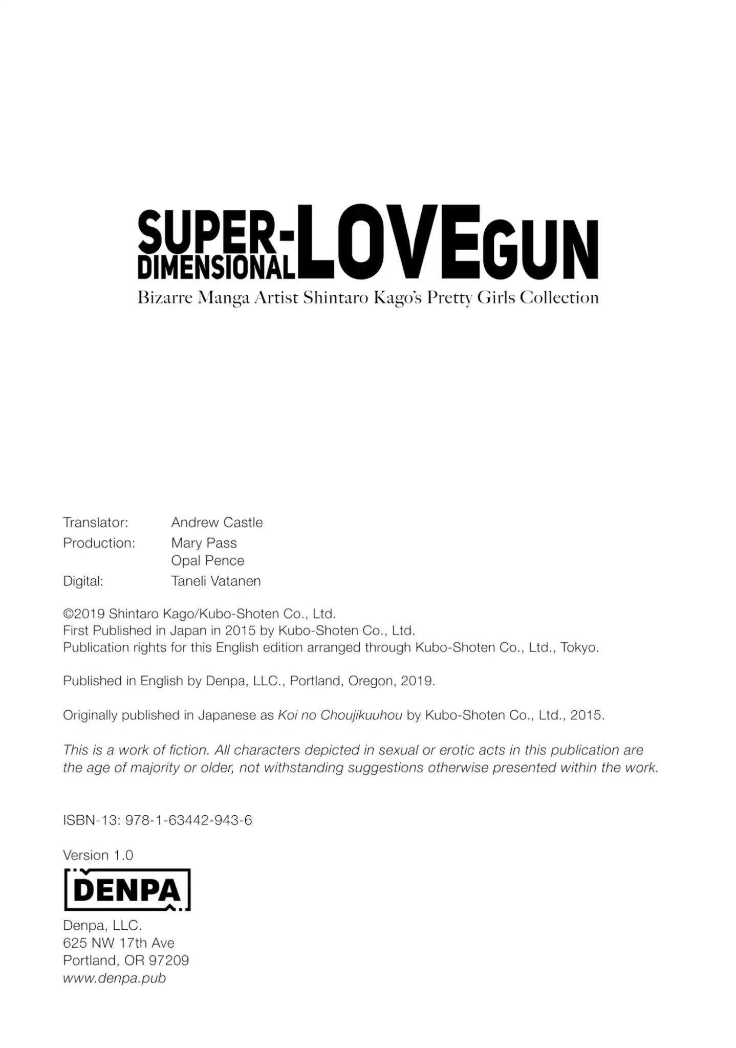 Super Dimensional Love Gun Chapter 1.5 #3