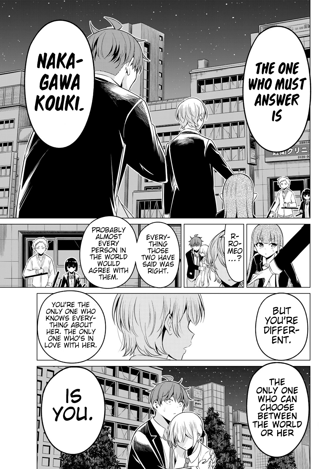 Sekai Ka Kanojo Ka Erabenai Chapter 37 #22