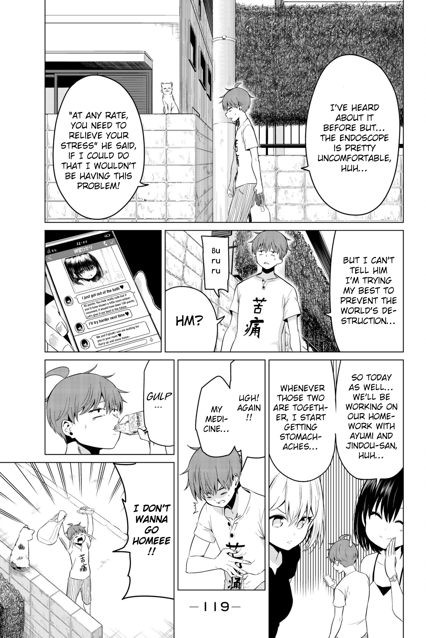 Sekai Ka Kanojo Ka Erabenai Chapter 18 #4