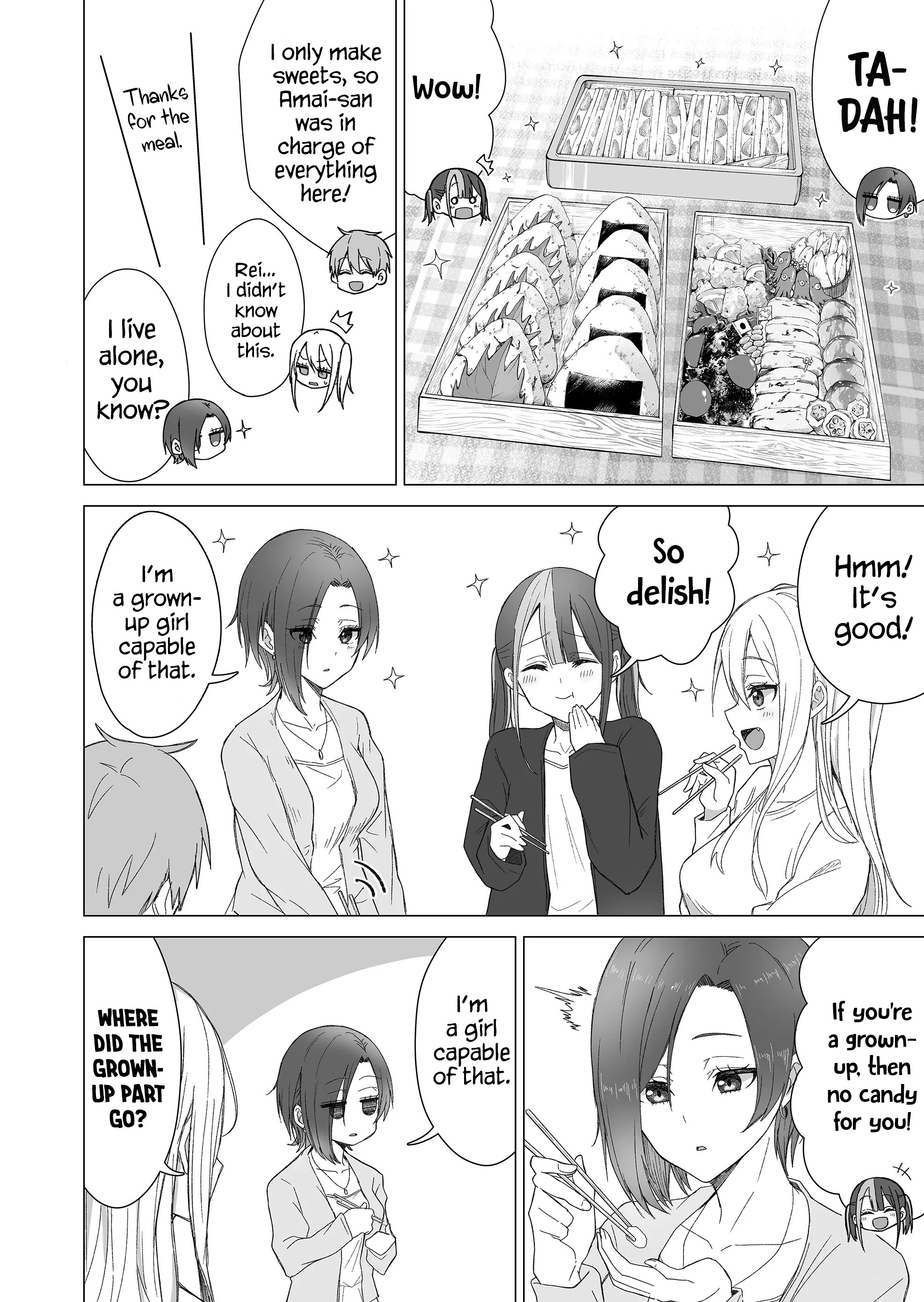 Amai-San Wa Tsumetakute Amai Chapter 23 #3