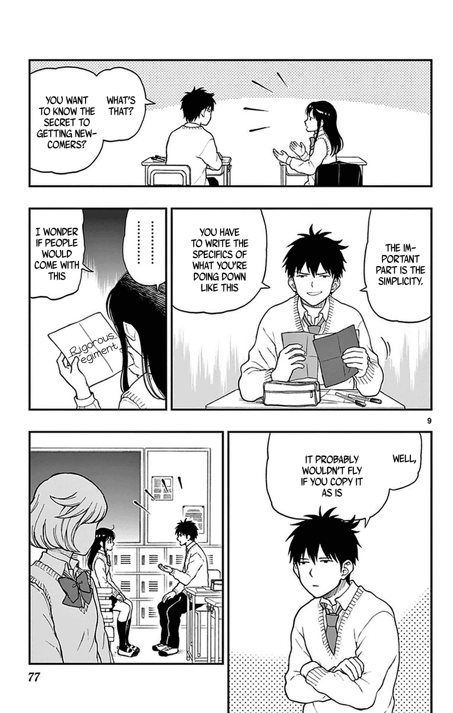 Yugami-Kun Ni Wa Tomodachi Ga Inai Chapter 49 #9